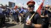 Demonstrace odbor� proti vl�dn�m reform�m 21. kv�tna