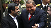 Mahmúd Ahmadínežád a Hugo Chávez