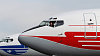 Boeing 737-500 ěských aerolinií v retro barvách.