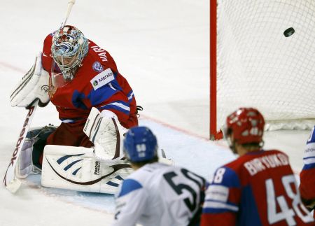Rusk glman Varlamov pout stelu Fina Kontioly