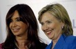 Hillary Clintonová s prezidentkou Argentiny Hillary Clintonová s prezidentkou Argentiny