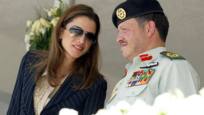 Jordans King Abdullah II and Queen Rania