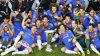 Hr��i Chelsea s trofej� pro v�t�ze Evropsk� ligy