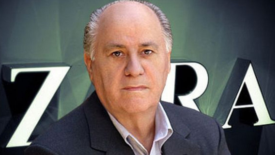 Amancio Ortega, majitel spolenosti Inditex