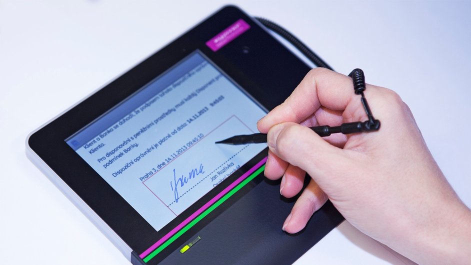 signpad hand - digitln podpis