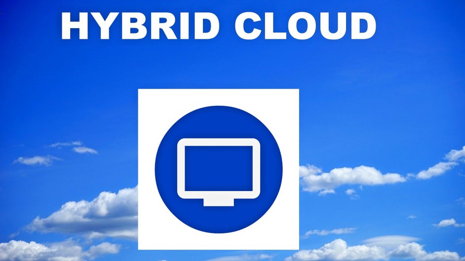 Hybridn cloud, ilustrace