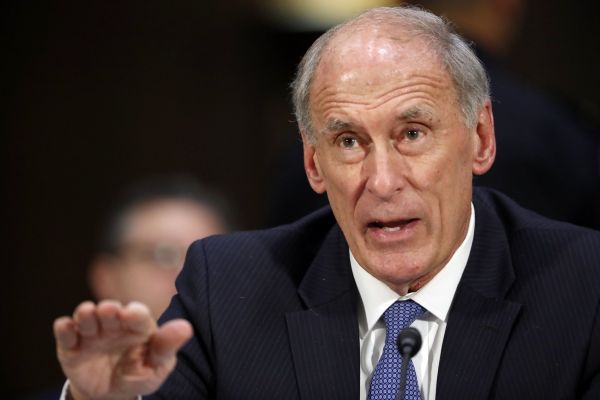 Director of National Intelligence-designate Dan Coats testifies on Capitol Hill in Washington