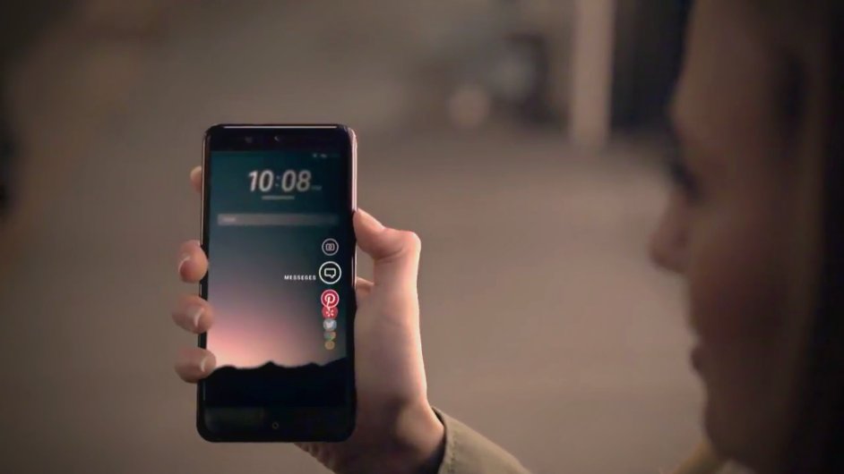 HTC U na zbru z uniklho videa