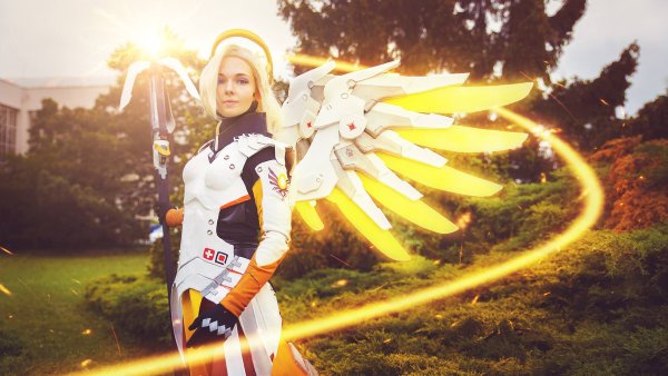 Mercy, postava ze hry Overwatch Mercy, postava ze hry Overwatch