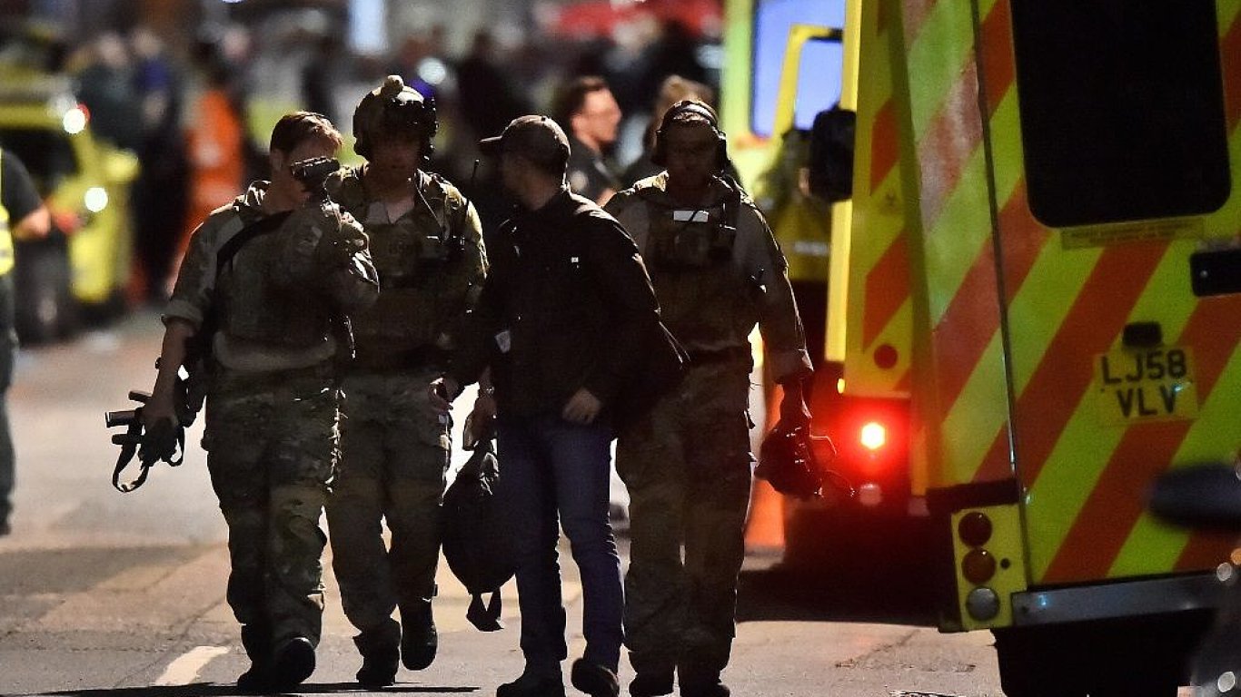 Teroristický útok v Londýnì