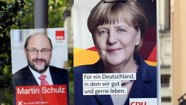 Ideologicky si jsou Merkelová a Schulz blízko, ostatně poslední čtyři roky spolu vládnou v takzvané velké koalici.