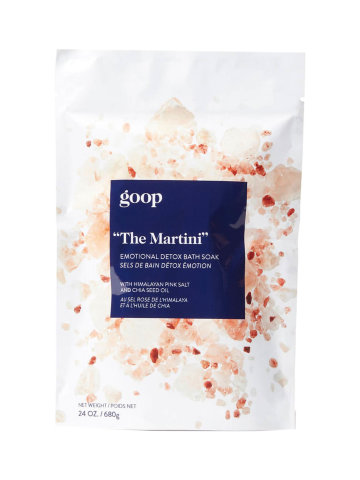 Zbavte se stresu v turbulentních dobách a ponořte se do horké vany. Na domácí spa se vám bude hodit The Martini, relaxační koupelová himálajská sůl s olejem z chia semínek.