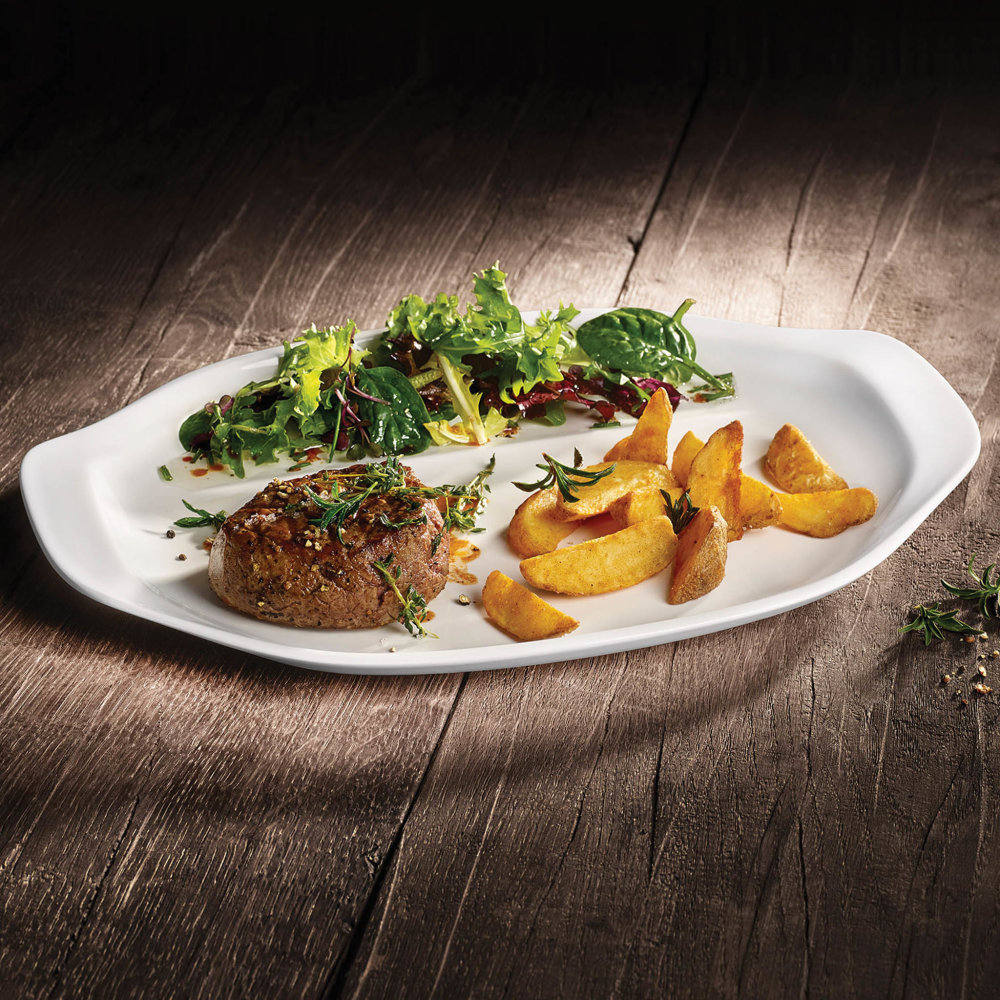 Firma Villeroy & Boch připravila na grilování bílou porcelánovou kolekci BBQ Passion.