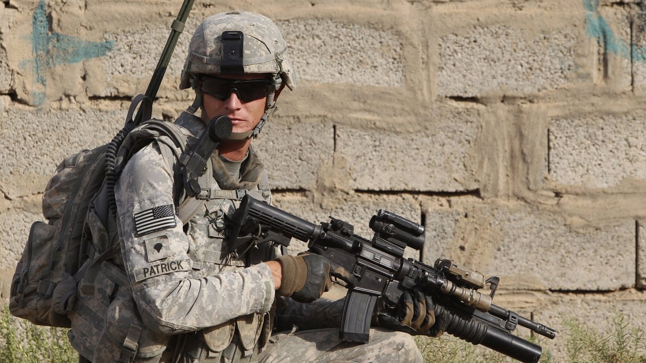 Ilustran foto - vojk US army