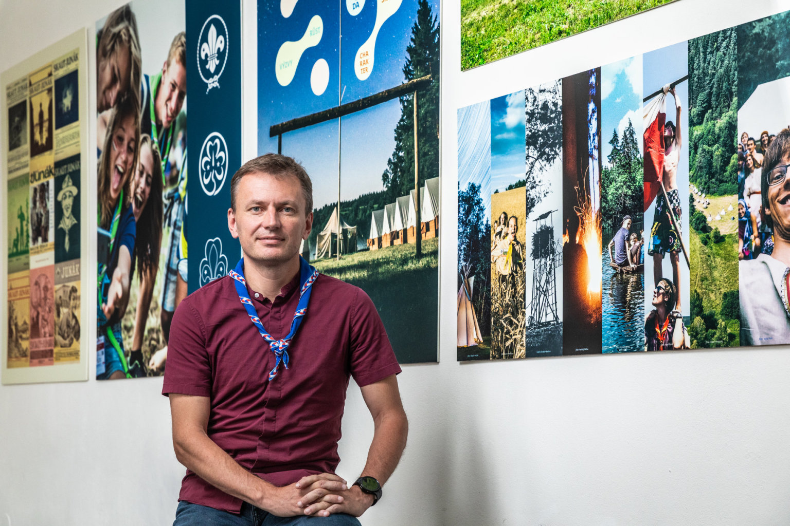 Tom Slavk, editel tmu Skautsk energie