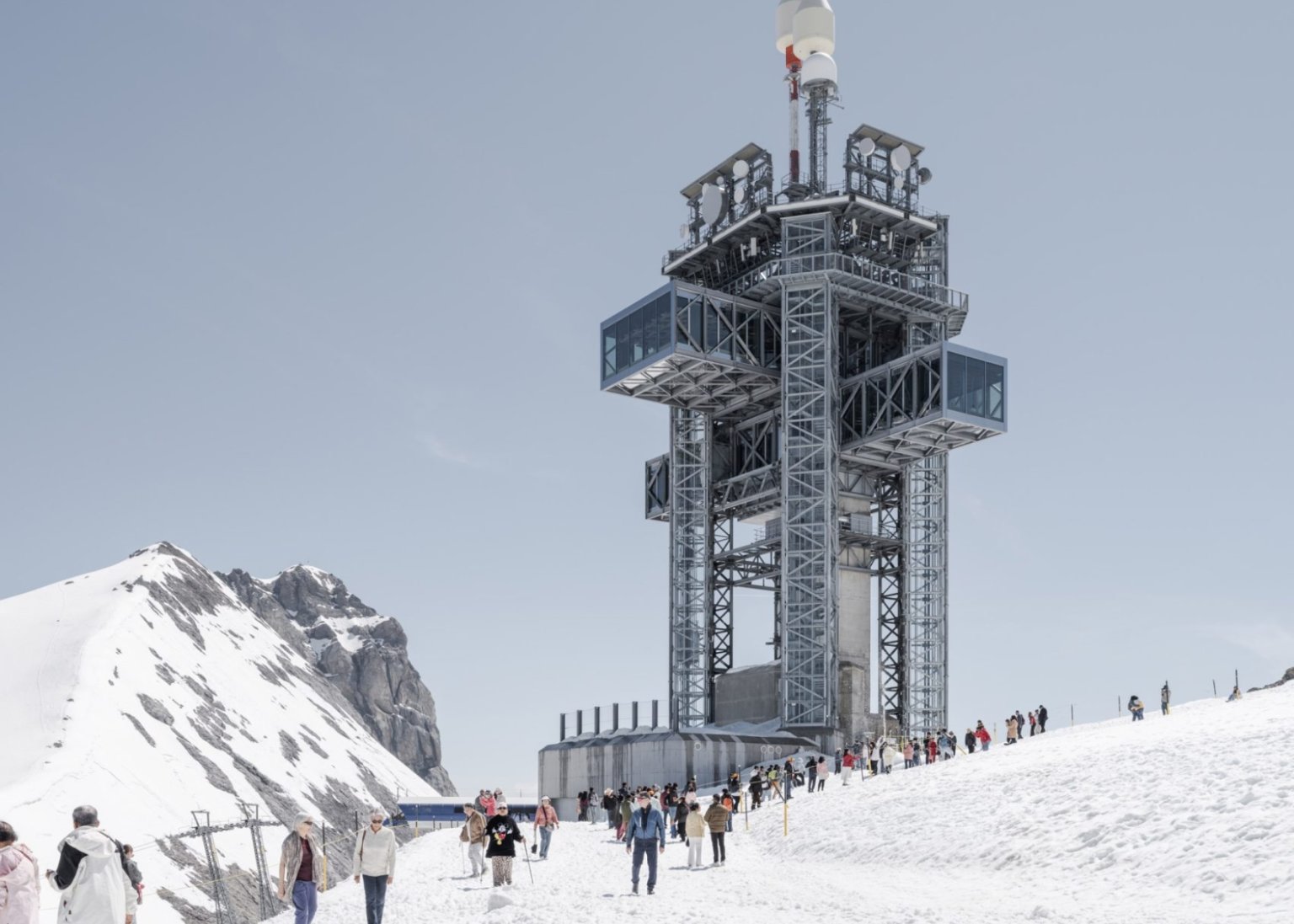 Titlis Tower, Herzog & de Meuron (Foto: archiv studia) Titlis Tower, Herzog & de Meuron