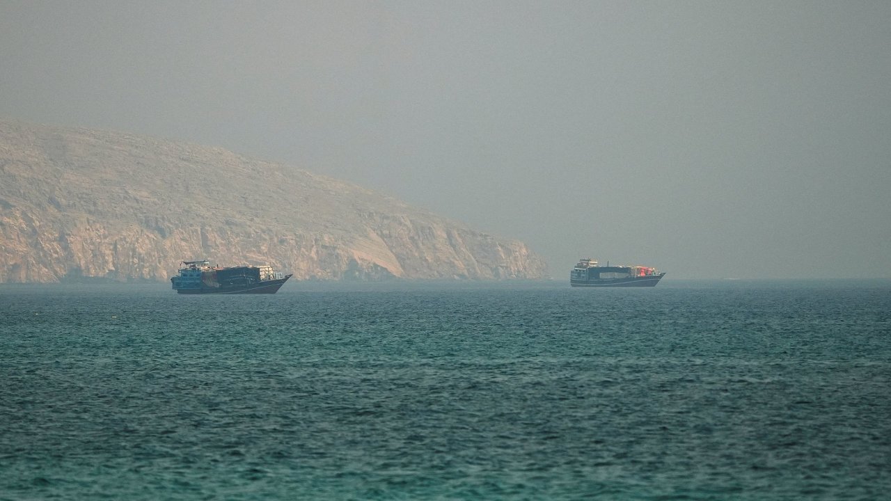 Hormuz, Musandam, pr�plav, lo�