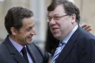 Brian Cowen a Nicolas Sarkozy