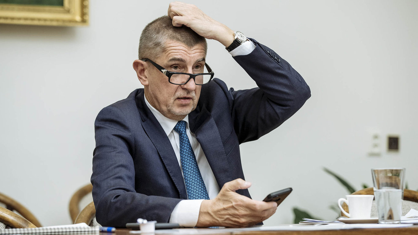 Andrej Babi, ministr financ, pedseda ANO
