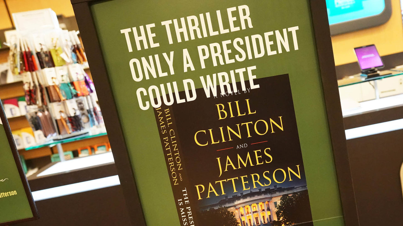 Thriller, jaký mohl napsat jen prezident, slibuje reklama na knihu někdejšího šéfa Bílého domu Billa Clintona.