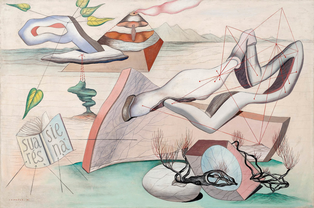 František Janoušek, Krajina s knihou (1934)