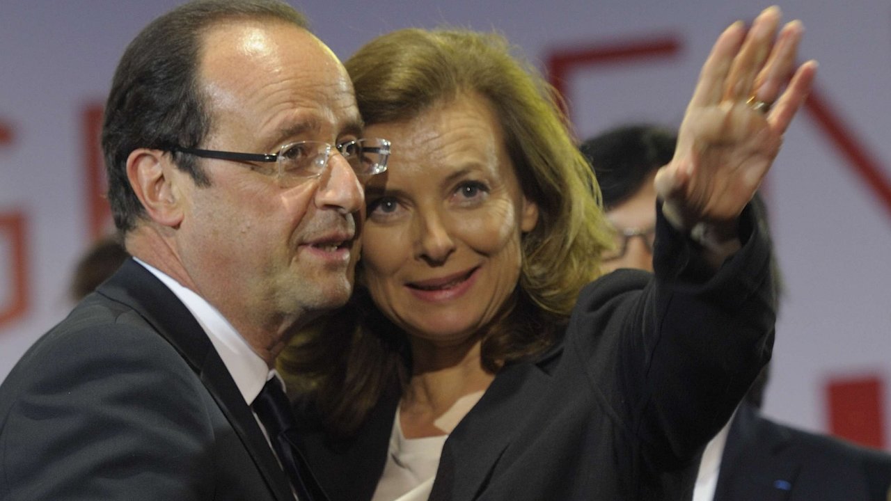 S partnerkou Valérií Trierweilerovou žije Hollande od roku 2007.