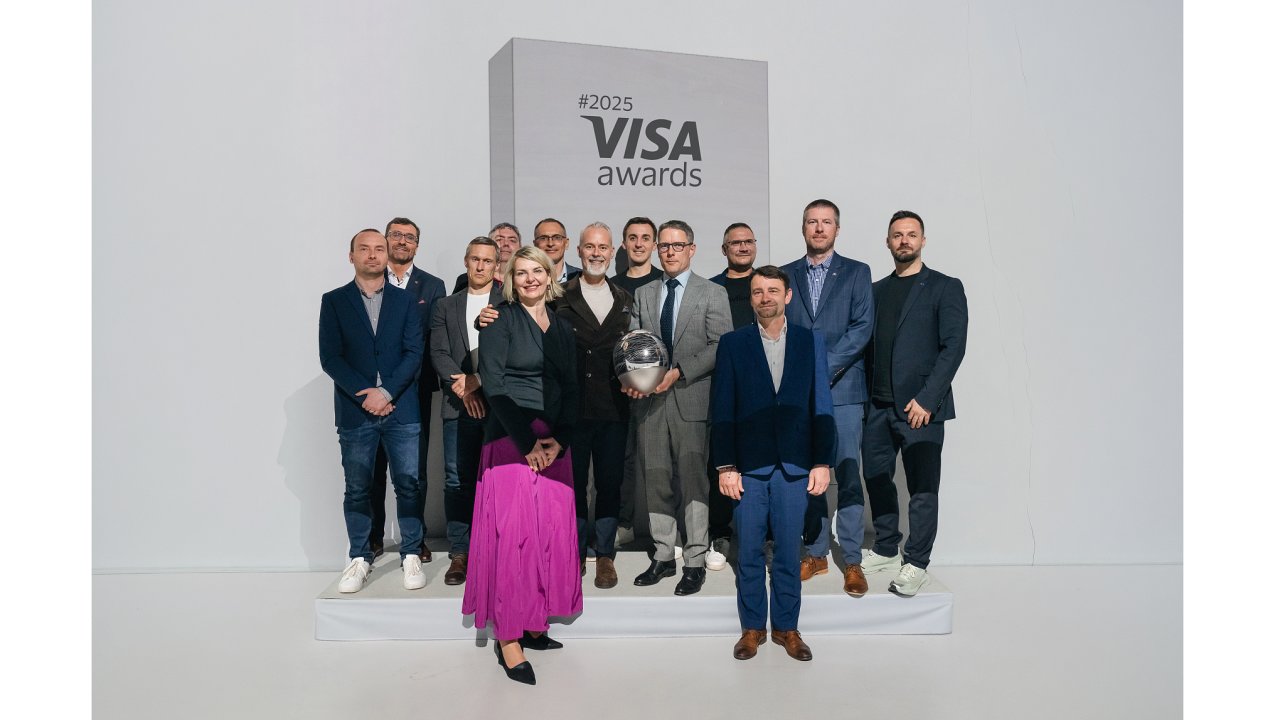 Z�stupci Visa a v�t�zov� Visa Awards 2025