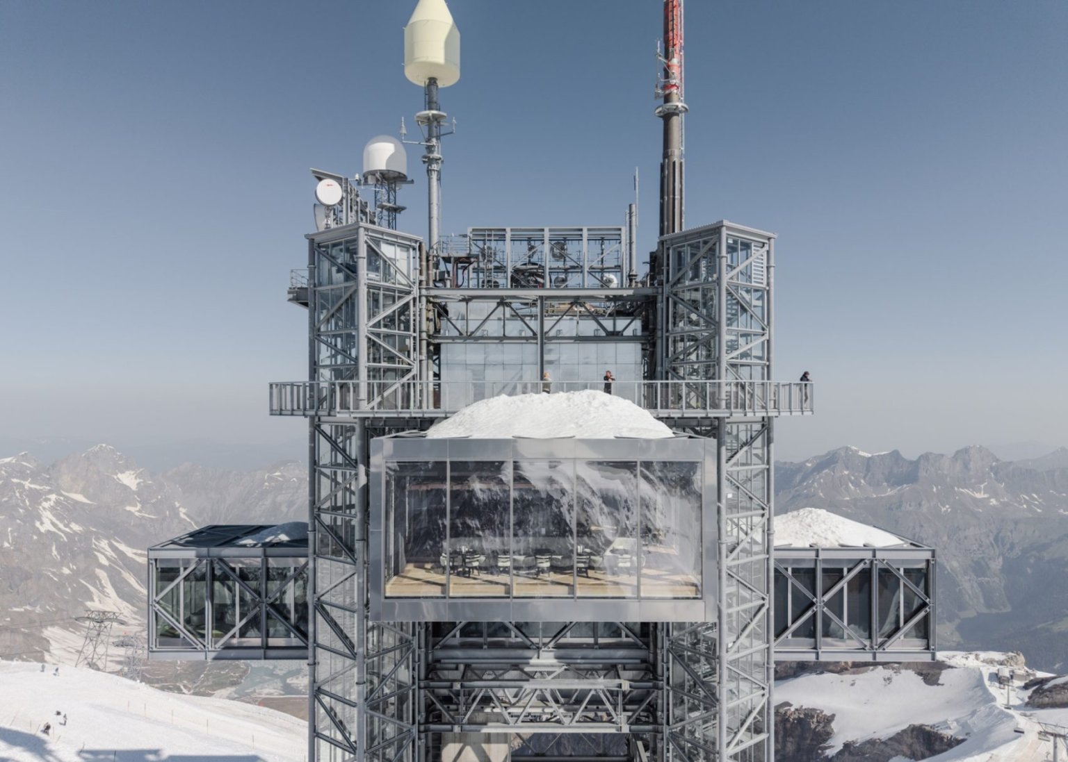 Titlis Tower, Herzog & de Meuron (Foto: archiv studia) Titlis Tower, Herzog & de Meuron