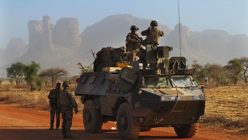 Francouzt vojci v Mali