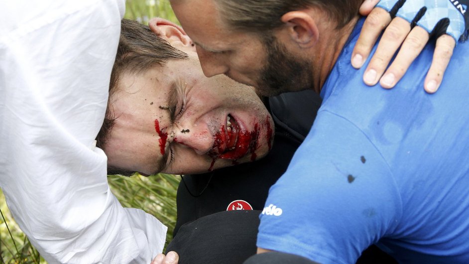 Jack Bauer utrpl na Tour de France okliv zrann.