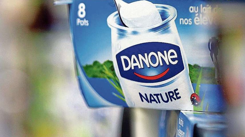 Ohlednì vývoje trhu s mlékárenskými výrobky je spoleènost Danone spíše skeptická (lustraèní foto).