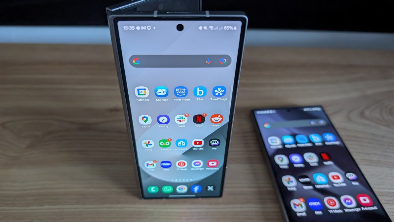 Samsung Galaxy Z Fold6 spolu se svm nejvtm konkurentem, Galaxy S24 Ultra