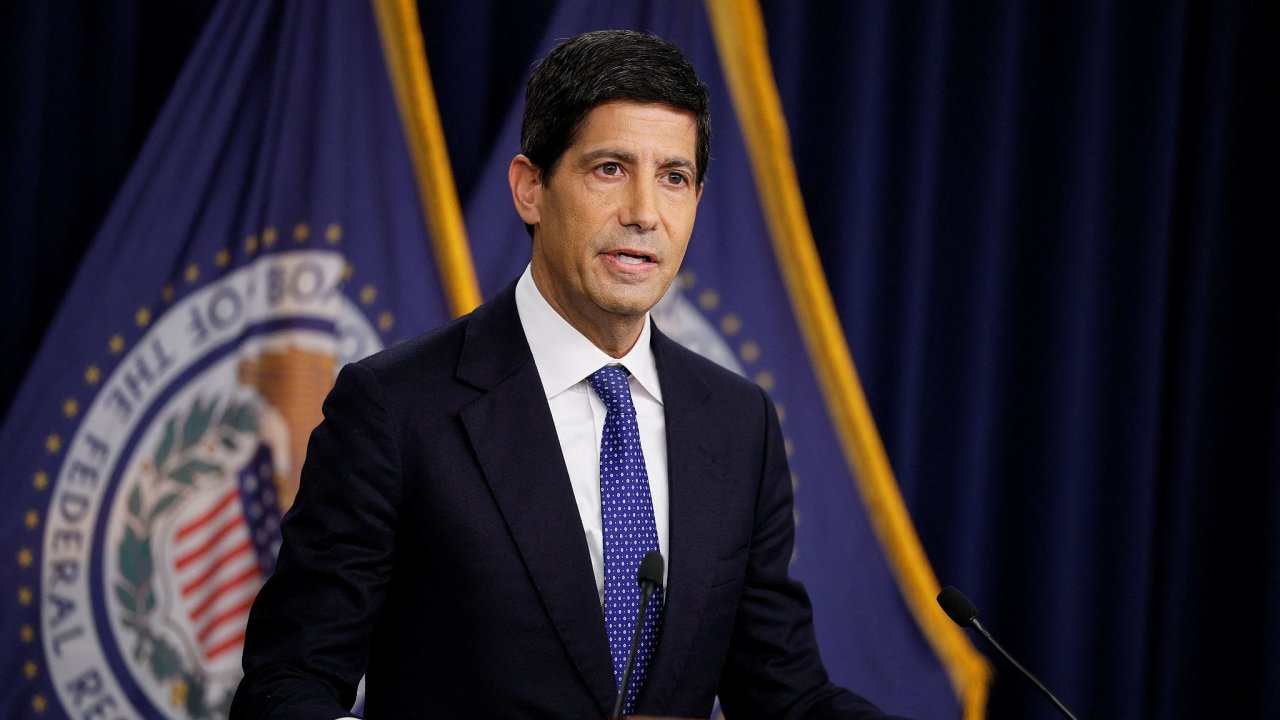 Fed Reserve Chairman Kevin Warsh holds a press conference in Washington