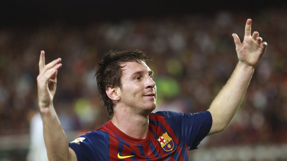 Hvzda Barcelony Lionel Messi hraje v dresu Nike.