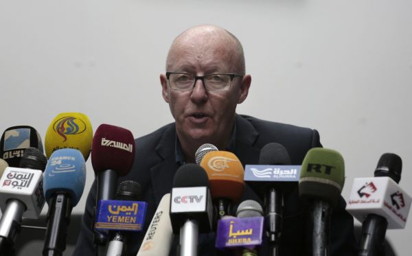 koordin&aacute;tor humanit&aacute;rn&iacute;ch operac&iacute; OSN v Jemenu Jamie McGoldrick