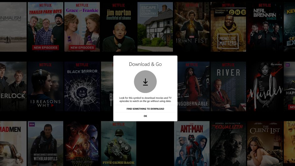 Aplikace Netflix pro Windows 10