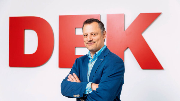 Ředitel logistiky Stavebnin DEK Tomáš Rozsíval