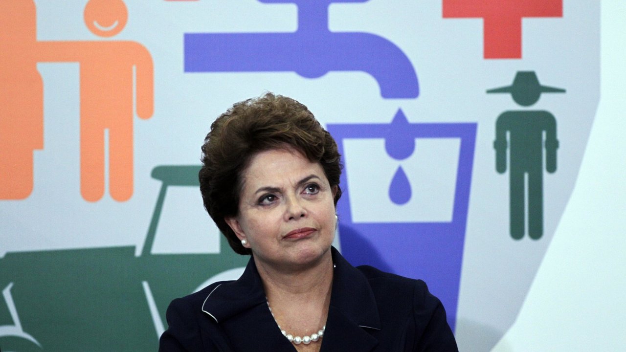 Brazilsk prezidentka Dilma Rousseffov