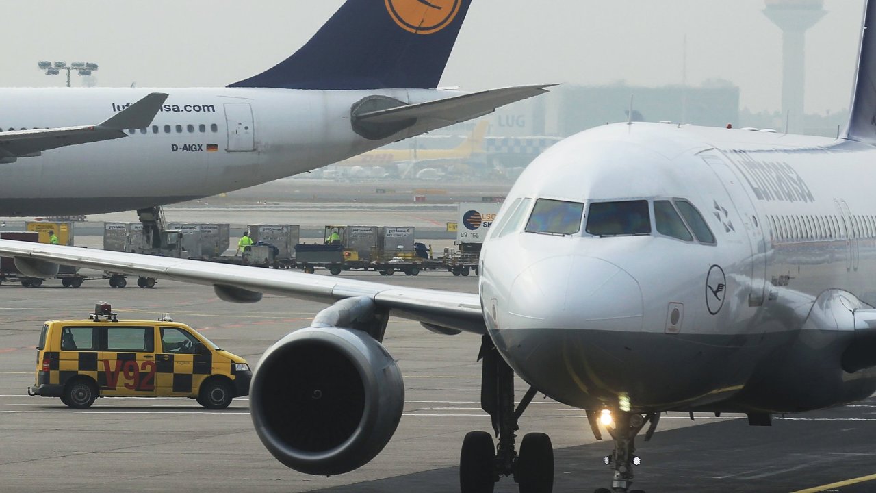 Letadla nmeckch aerolinek Lufthansa