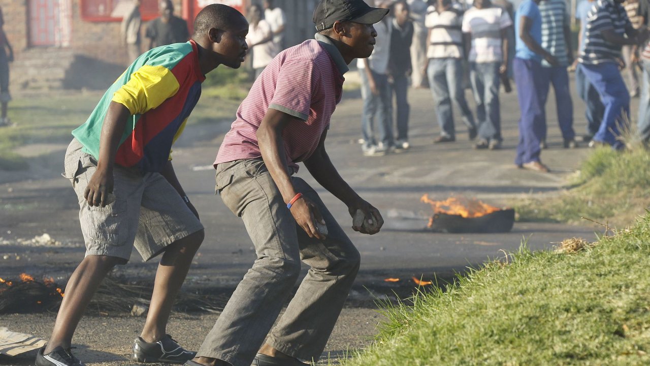 Protesty v Jihoafrick republice