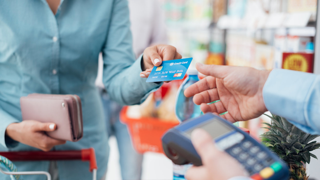 kreditn karta, karta, platebn karta, nakupovn, terminl