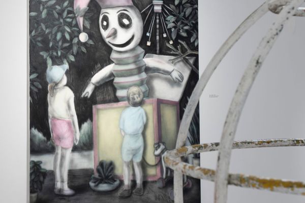 kultura, výstava, Jakub Janovský, Dům z karet (Foto: GASK) kultura, výstava, Jakub Janovský, Dům z karet