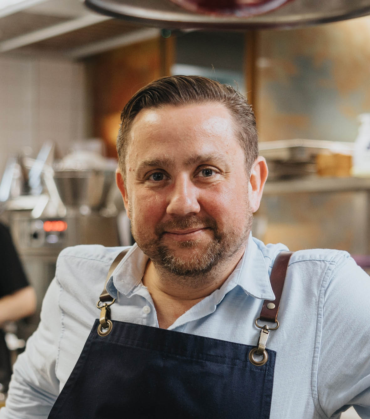 Šéfkuchař Jan Punčochář v restauraci U Matěje (Foto: Lukáš Bíba) Šéfkuchař Jan Punčochář v restauraci U Matěje