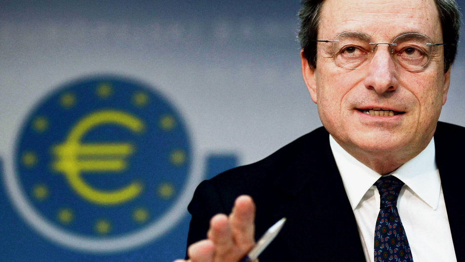 Prezident ECB Mario Draghi.