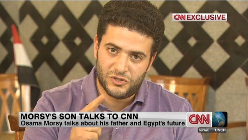 Usma Murs pi rozhovoru pro CNN