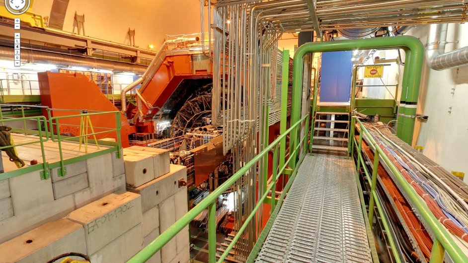 V prostorch CERN, kde probh experiment ALICE