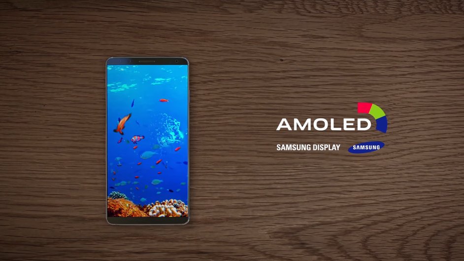 Potenciln design Galaxy S8 v reklam na OLED panely Samsung