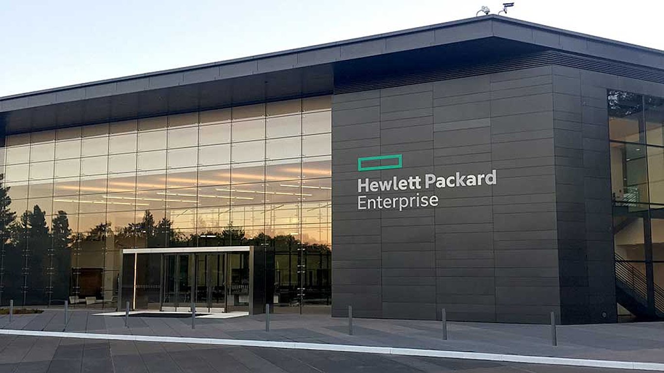 Budova Hewlett Packard Enterprise.