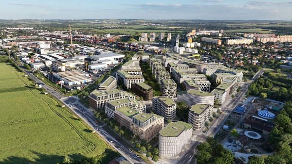 JRD postaví v Praze-Horních Měcholupech novou čtvrť pro několik tisíc lidí. Byty chce prodávat už letos
