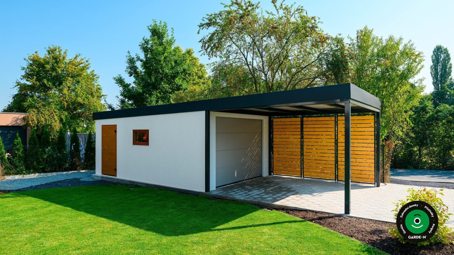 Modul�rn� gar�e Gardeon.